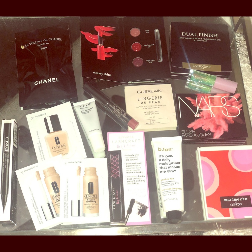 Luxury Makeup Samples